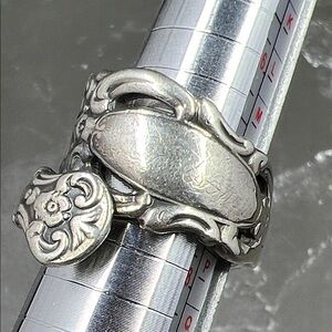 Vintage Towle 1973 Sterling Silver Spoon Ring